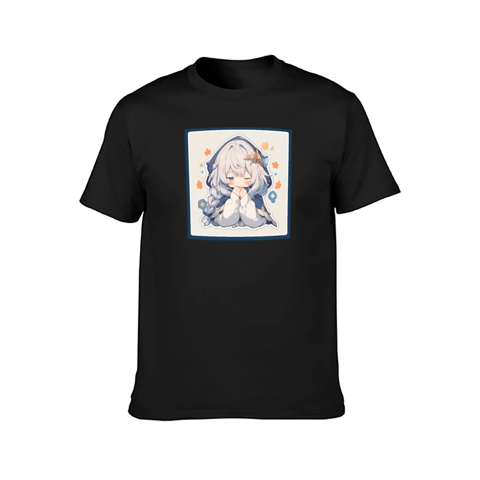 Kawaii Winking Stickercore T-Shirt cute clothes kawaii clothes plain black t shirts men