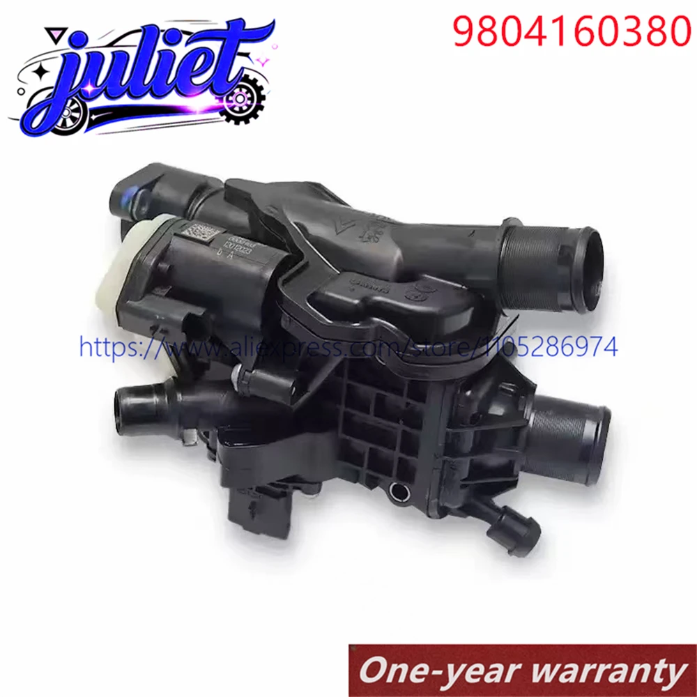 New 9804160380 9849443980 1876476 2264810 Thermostat & Housing For Peugeot Citroen Ford 2.0 Blue HDi Diesel
