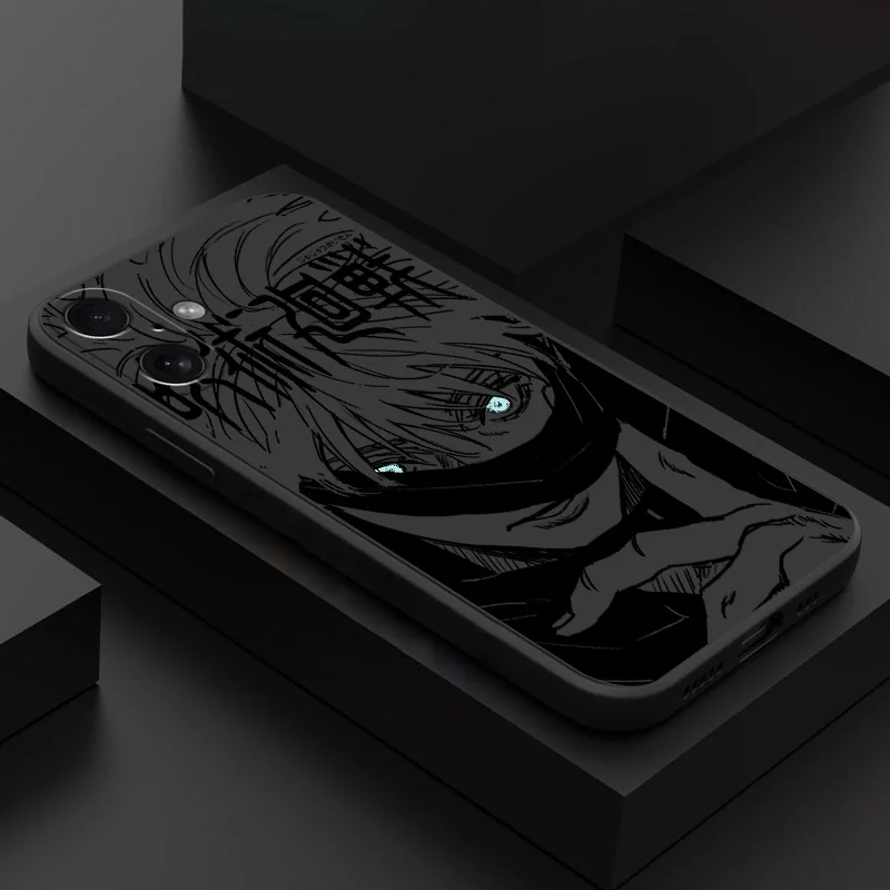Anime Jujutsu Kaisen Phone Case For Xiaomi Redmi 14C K60 13C 12 10 A1 A2 10C 12C K40 9 9T 9A 8 K30 4G 5G Back Cover