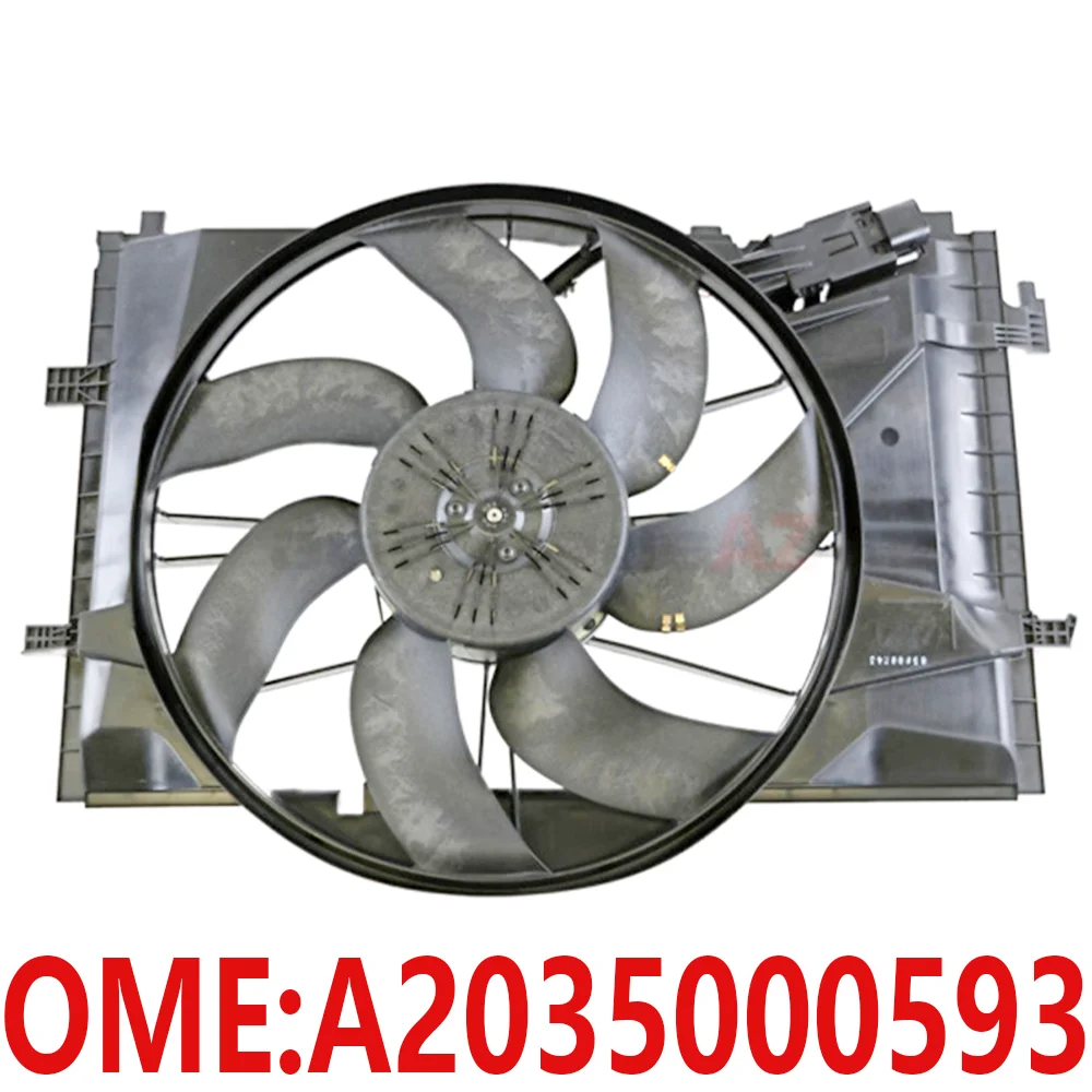 For Mercedes-Benz A2035000593 2035000593 W171 SLK200 SLK280 SLK300 car cooler radiator engine cooling fan auto parts