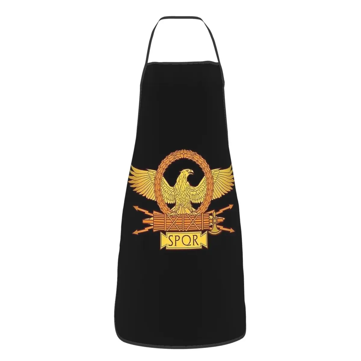 Ancient Roman SPQR Aprons Chef Cuisine Tablier Waterproof Bib Kitchen Cleaning Pinafore for Women Men Painting