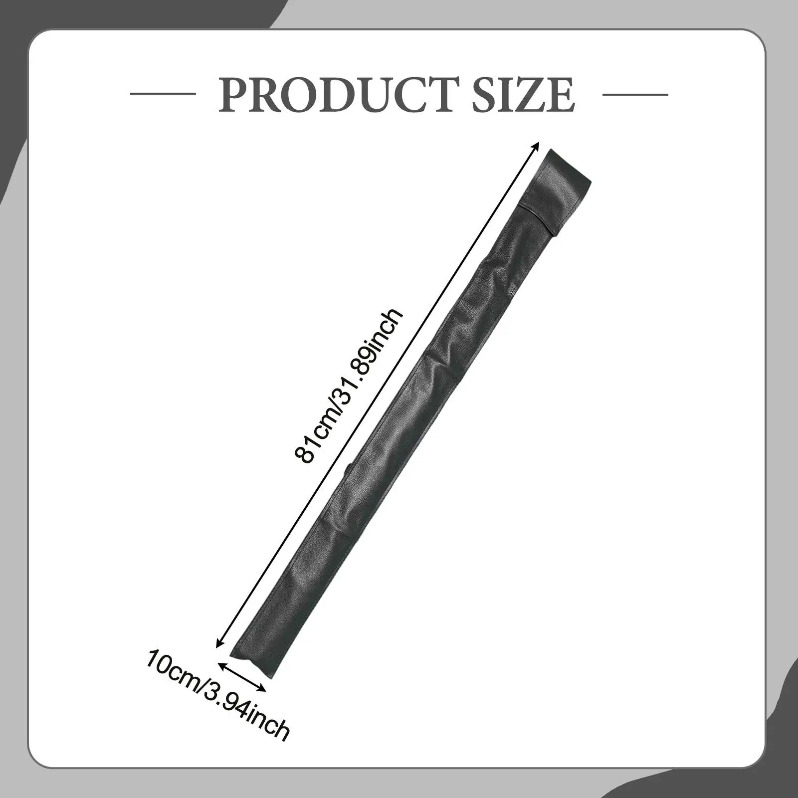 

Dustproof Billiard Cue Storage Bag Lightweight PU Leather Pouch Practical Pool Cue Accessories for Billiard Game Room