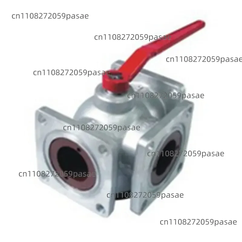 Square three-way tank car ball valve, cast steel tank filling car ball valve, stainless steel tank filling car ball valve