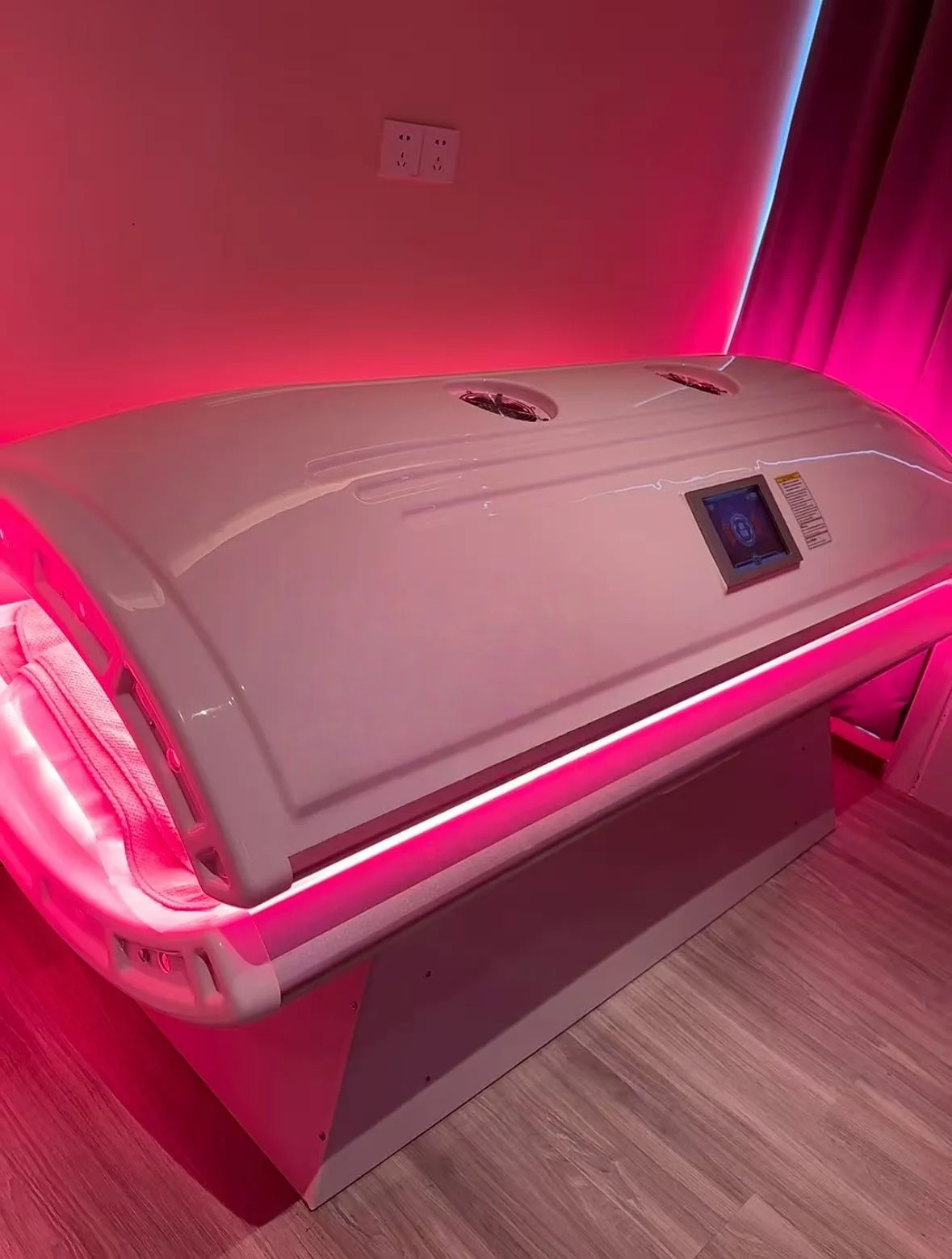 Red Light Therapy Bed Beauty Skin Whitening Therapy Collagen Spa Bed Commercial Sauna Chamber Full Body Skin Rejuvenation