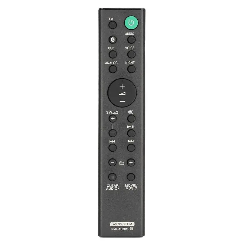 

For RMT-AH301U Sony-Soundbar-AV-System-Remote-Control-Replacement, For Sony Soundbar AV System HT-MT300 HT-MT301 HT-MT300/B