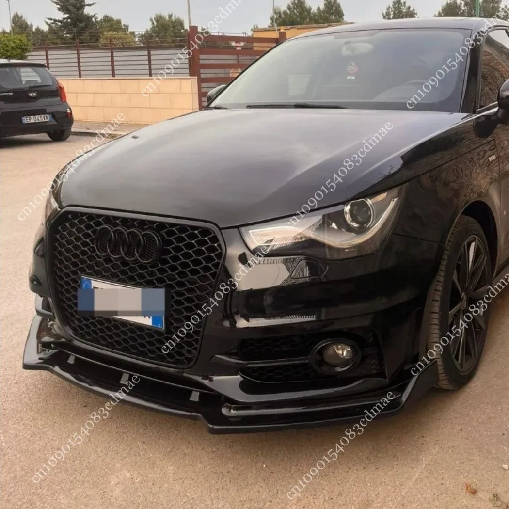 

For Audi A1 2010 2011 2012 2013 2014 2015 2016 Front Bumper Spoiler Lip Splitter Diffuser Car Body Kits Gloss Black ABS Tuning