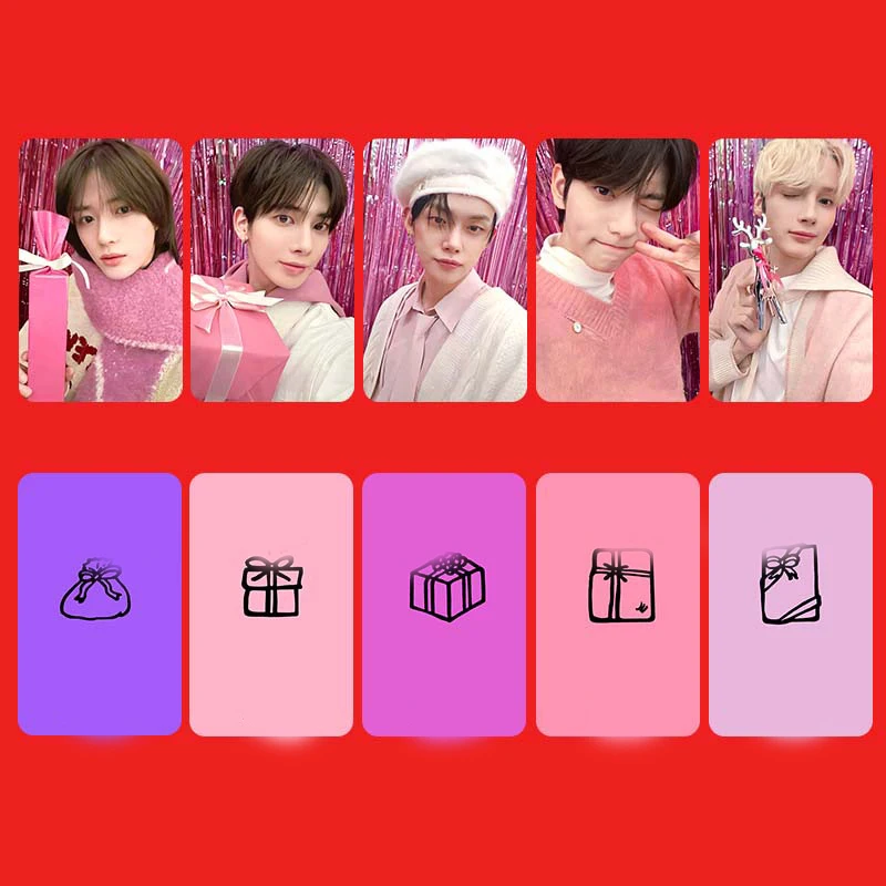 KPOP SBS ZONE Photocards SooBin YeonJun TaeHyun Recording Card BeomGyu Hyuning Kai Fans Collection Gifts Star Surrounding