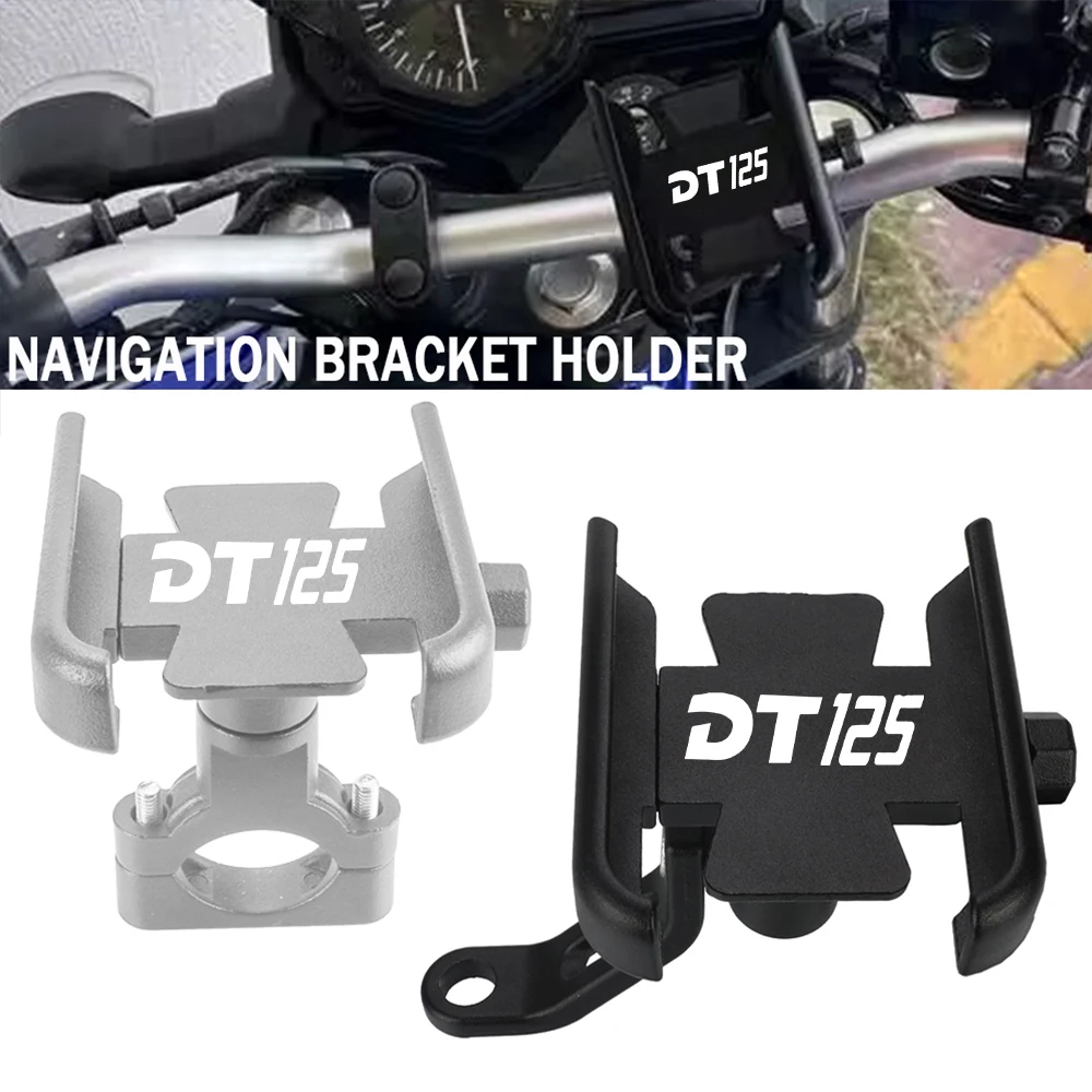 For YAMAHA DT 125 DT125 DT125R DT125RR DT125RE DT125RE Motorcycle Mobile Phone Holder GPS Navigation Smartphone Mount Bracket