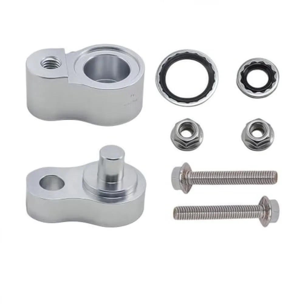 Rear Air Conditioning Block Off Kit for Chevy 2014 2019 Crafted from Aluminum Alloy with Stainless Steel Bolts