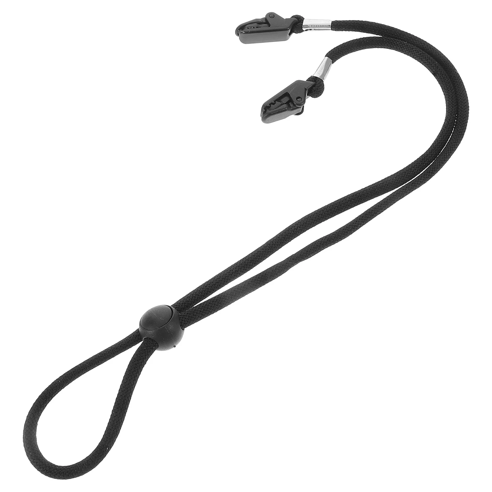 

Hat Chin Cord Strap Elastic Attachments Flexible Adjusters Straps for Hats Security Clips