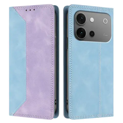 Luxury Phone Case For Vivo S60 Cover Flip Stand Leather HX010