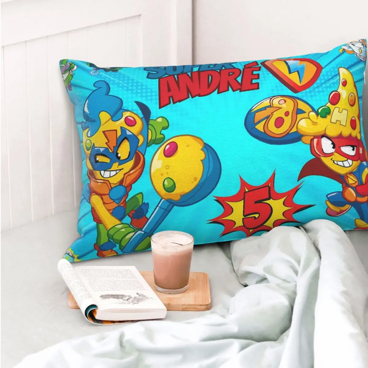 

Прямоугольная наволочка Superthings, декоративная подушка для спальни, кровати, домашняя комфортная декоративная подушка