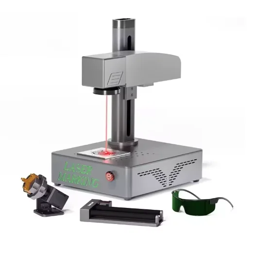 DAJA S4 Portable Fiber Laser Engraver (20W/30W/50W) - Precision Industrial Marker for Metal, Jewelry & Plastic