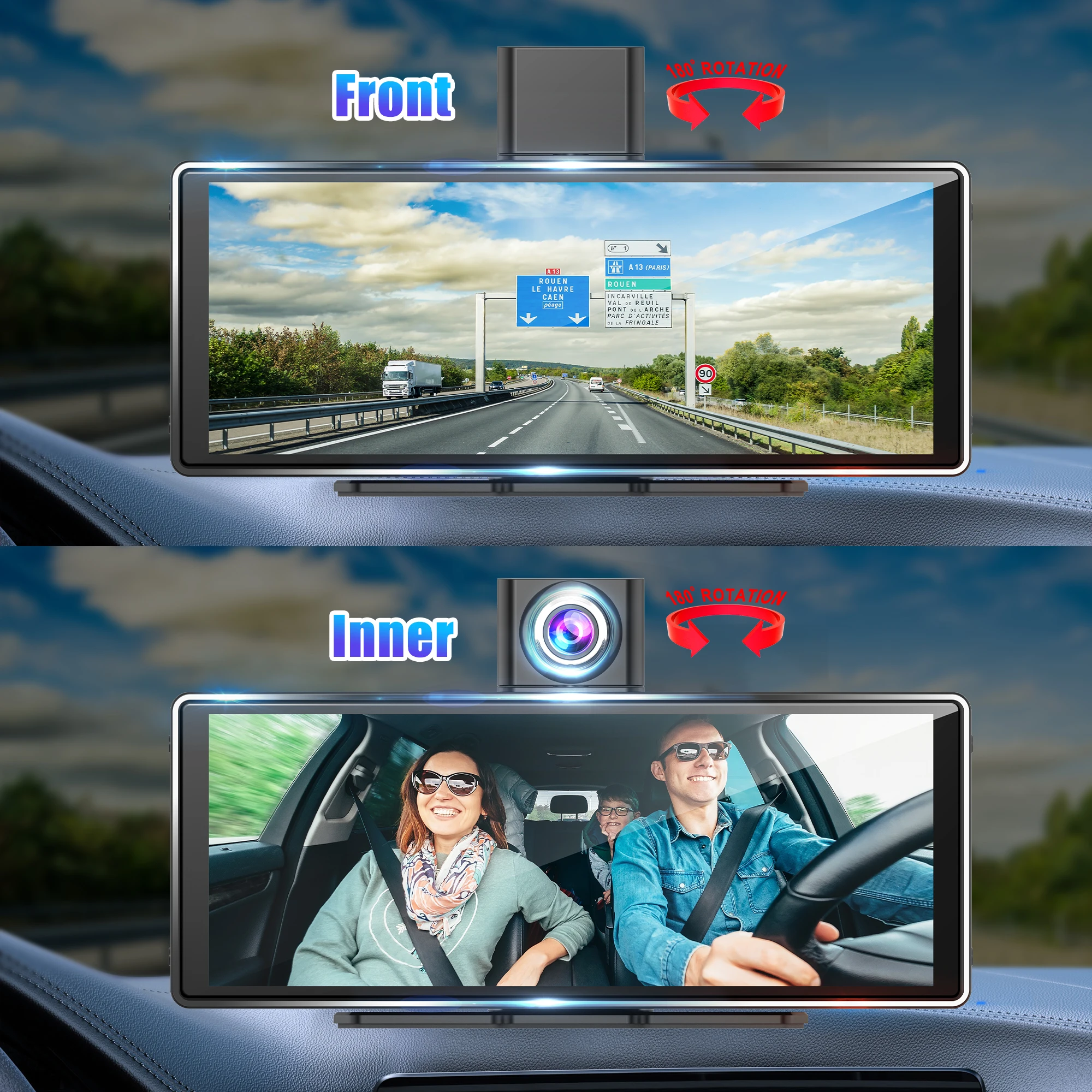 4K dash cam GPS 10.26
