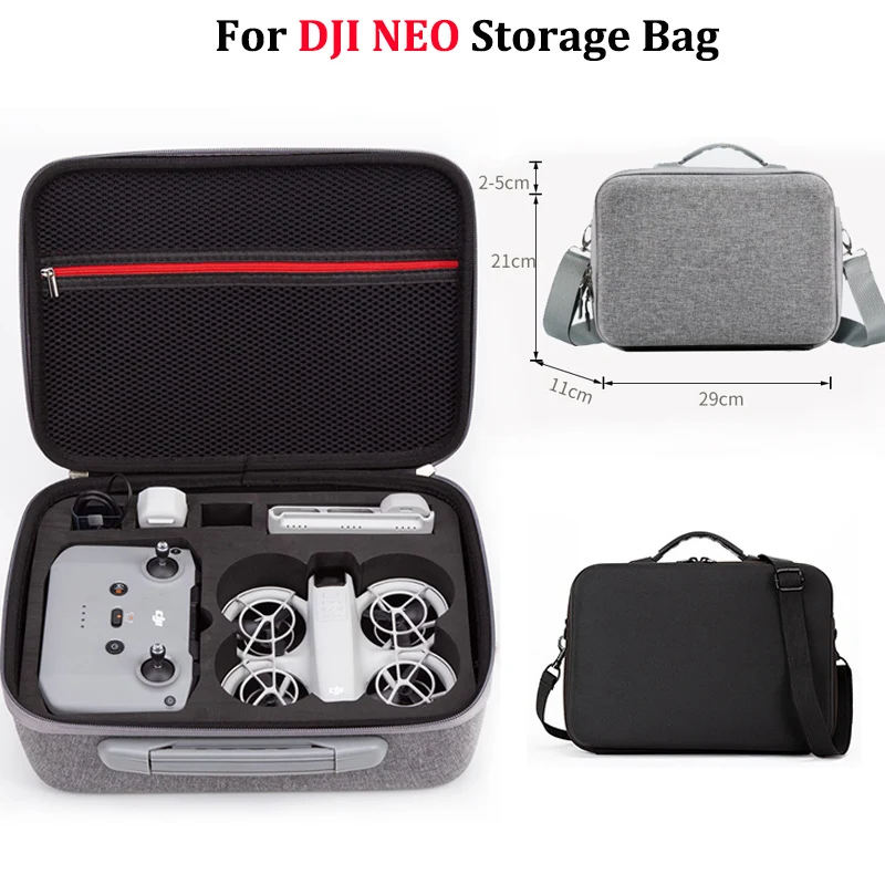 For DJI Neo Storage Bag Portable Case Suitcase Crossbody Case Drop-resistant Waterproof Box For Neo Drone Accessories