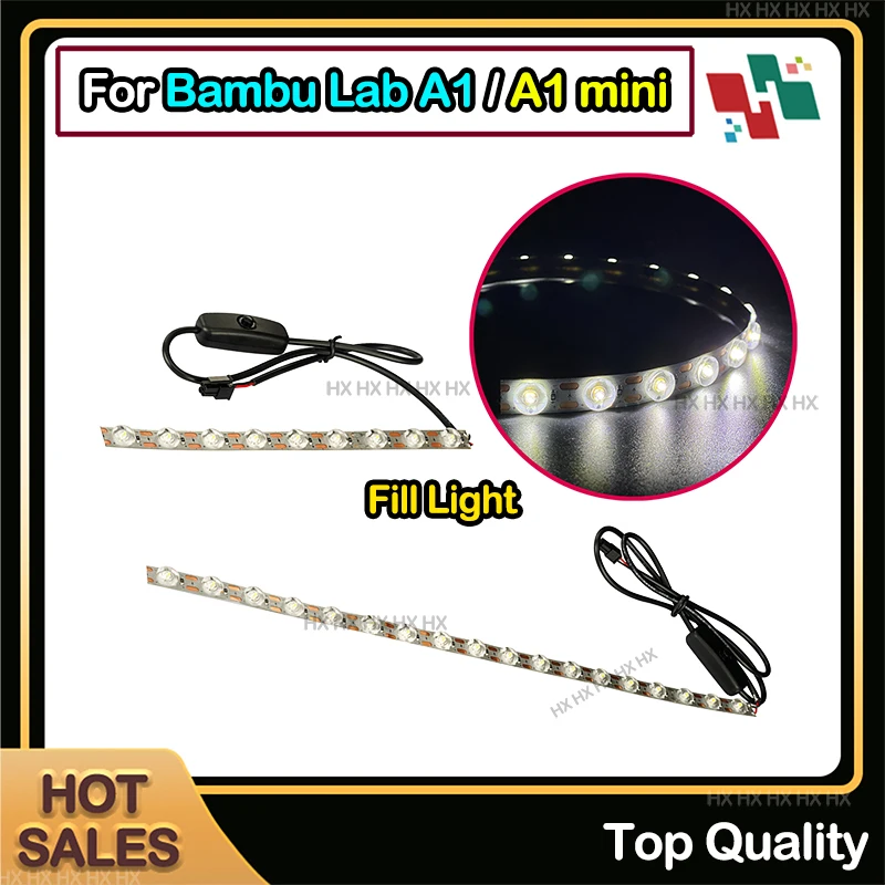 High temperature resistance Super bright 3D printer accessories For Bambu lab a1/A1 mini Light Led strip