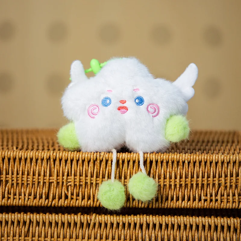 

Cloud Doll Toy Star Plu Keychain Bag Pendant Birthday Gift Soft Stuffed Cartoon Character Doll for Girls over 4 Years Old