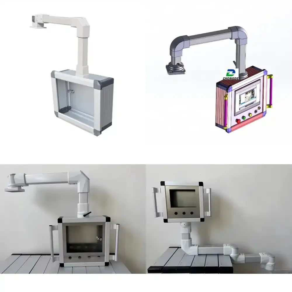 Cantilever Control Box Human-machine Interface Machine tool boom Box Aluminum Alloy Electrical Control Box 7-inch/10-inch