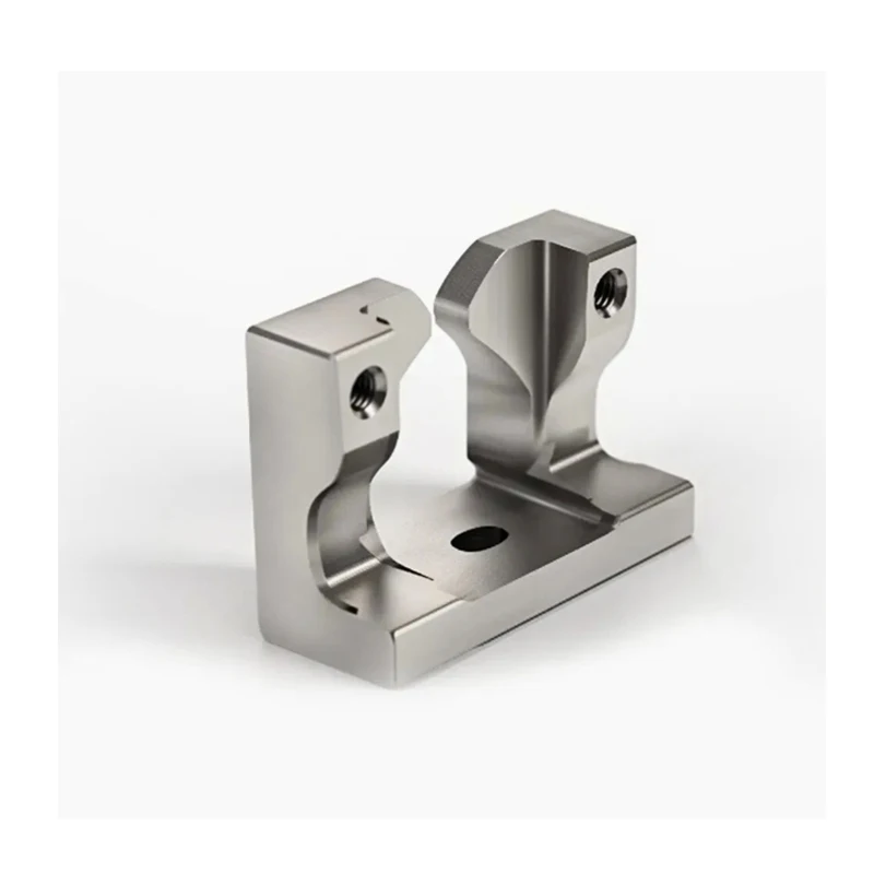 Custom CNC Machined Steel Aluminum Clamp Bracket OEM Stainless Steel Machining Service for Rapid Prototyping