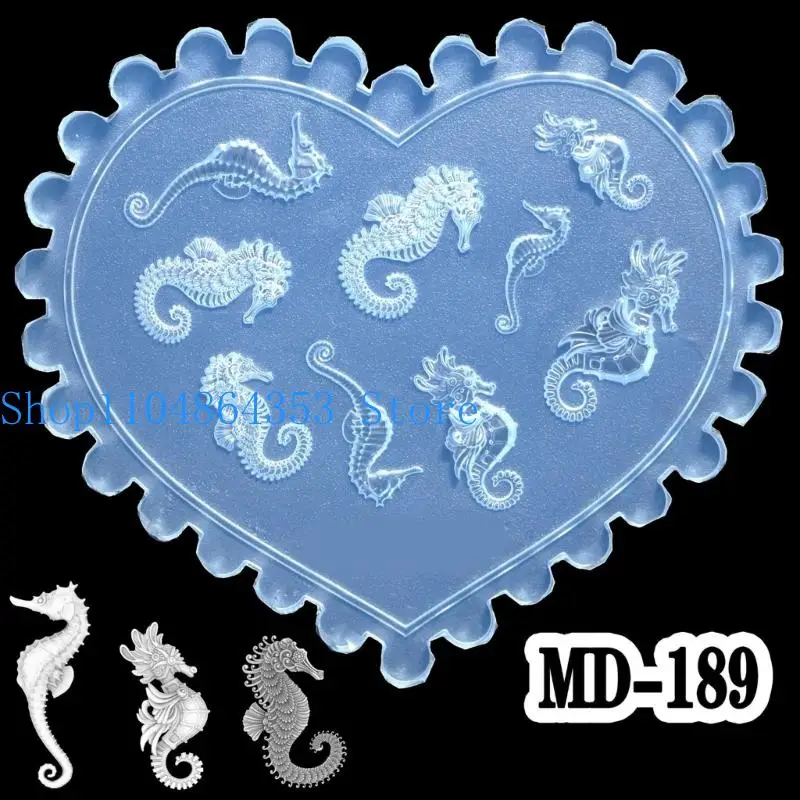 Silicone Nail Art Mold Accessory Molds Various Shape 3D Nail Decorative Mold Silicone Texture for Various Nail Types