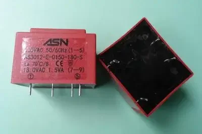 1.5VA 230V to 18V potting transformer AS3012-E-0150-180-S