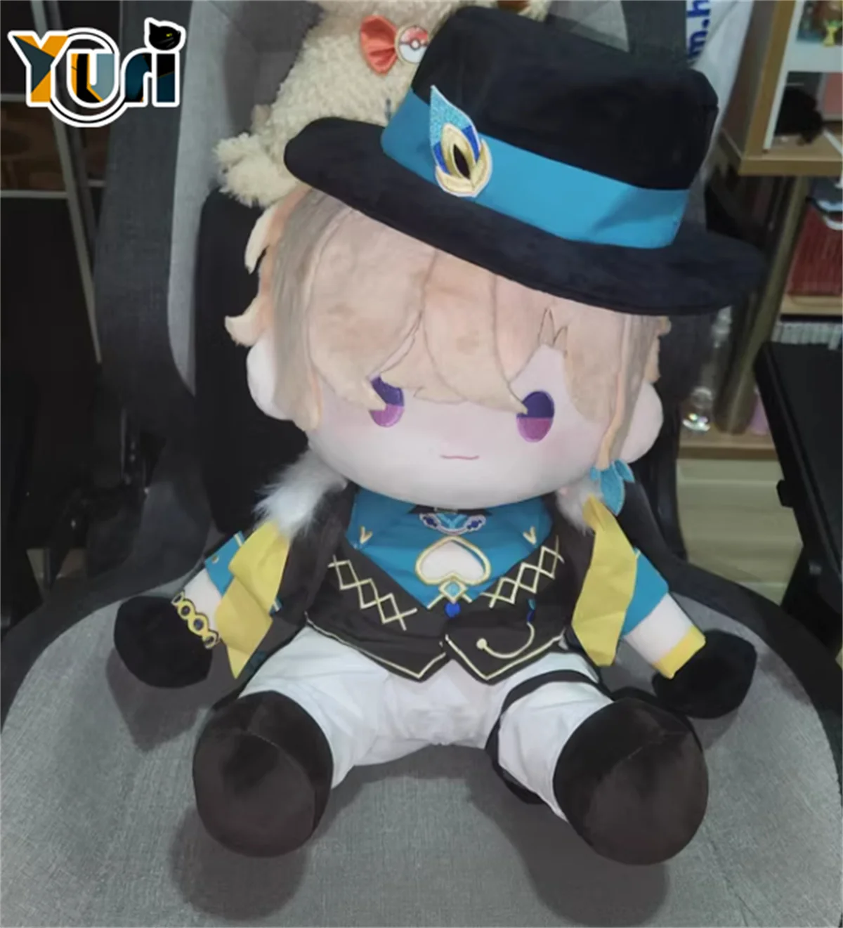 Yuri Game Honkai: Star Rail Aventurine 40cm Plush Doll Toy Clothes Costume Outfit Cute Anime Cosplay Props Gift