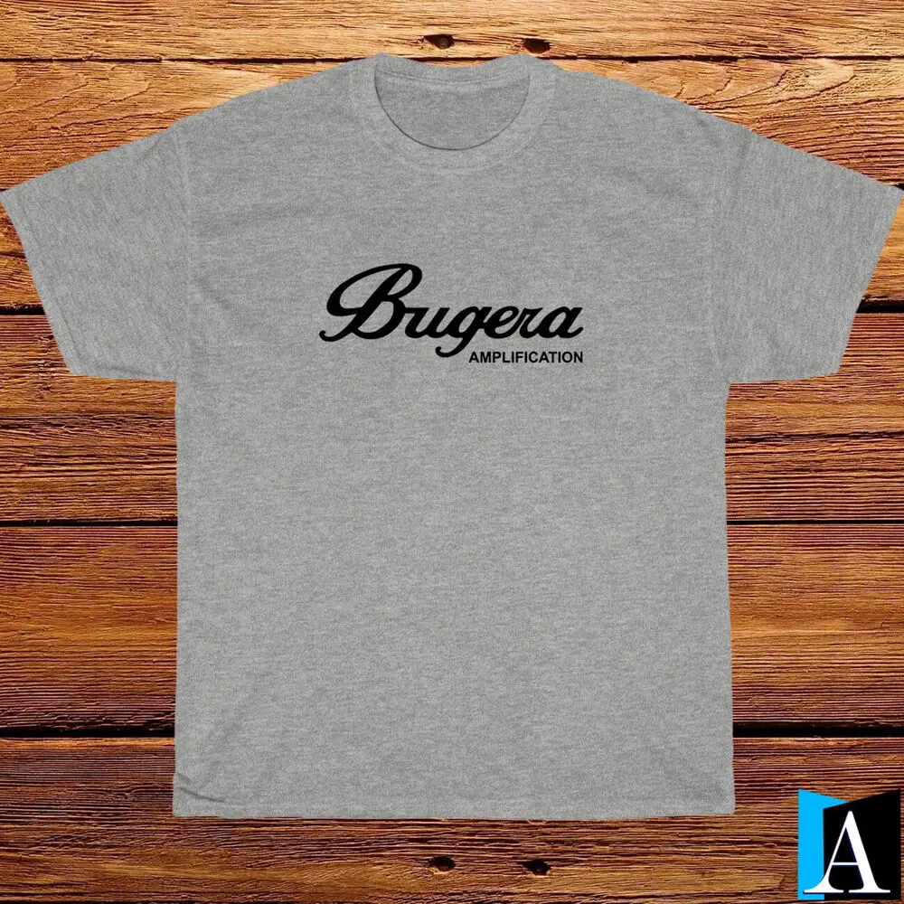 New Shirt Bugera Amplification Music Logo Black/Grey/Navy/W T-Shirt Size S-3XL