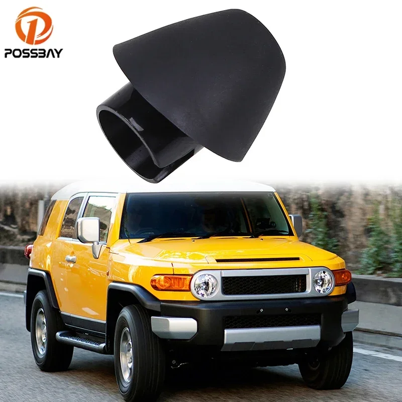 Black Car Mast Antenna Radio Base Parts For Toyota FJ Cruiser 2007 2008 2009 2010 2011--2014 Aerials Ornament Auto Accessories