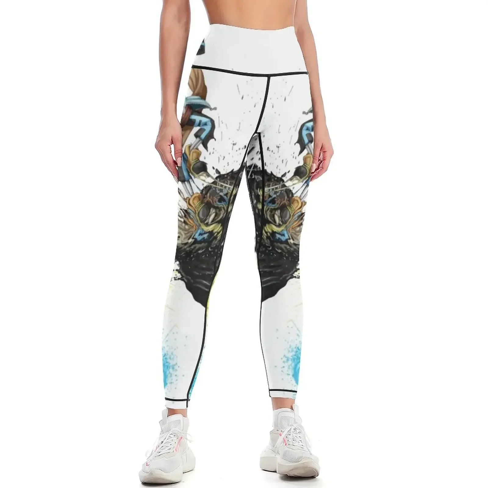 

InkSans - CYMK Mode Leggings Women's sports sport set Pants sport leggins push up woman Womens Leggings