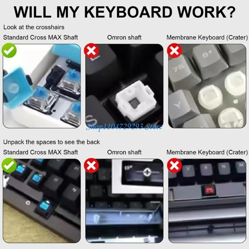 Y2GD Mejora calidad precisión Clear Clear KeyCaps 115 OEM Perfil KeyCap