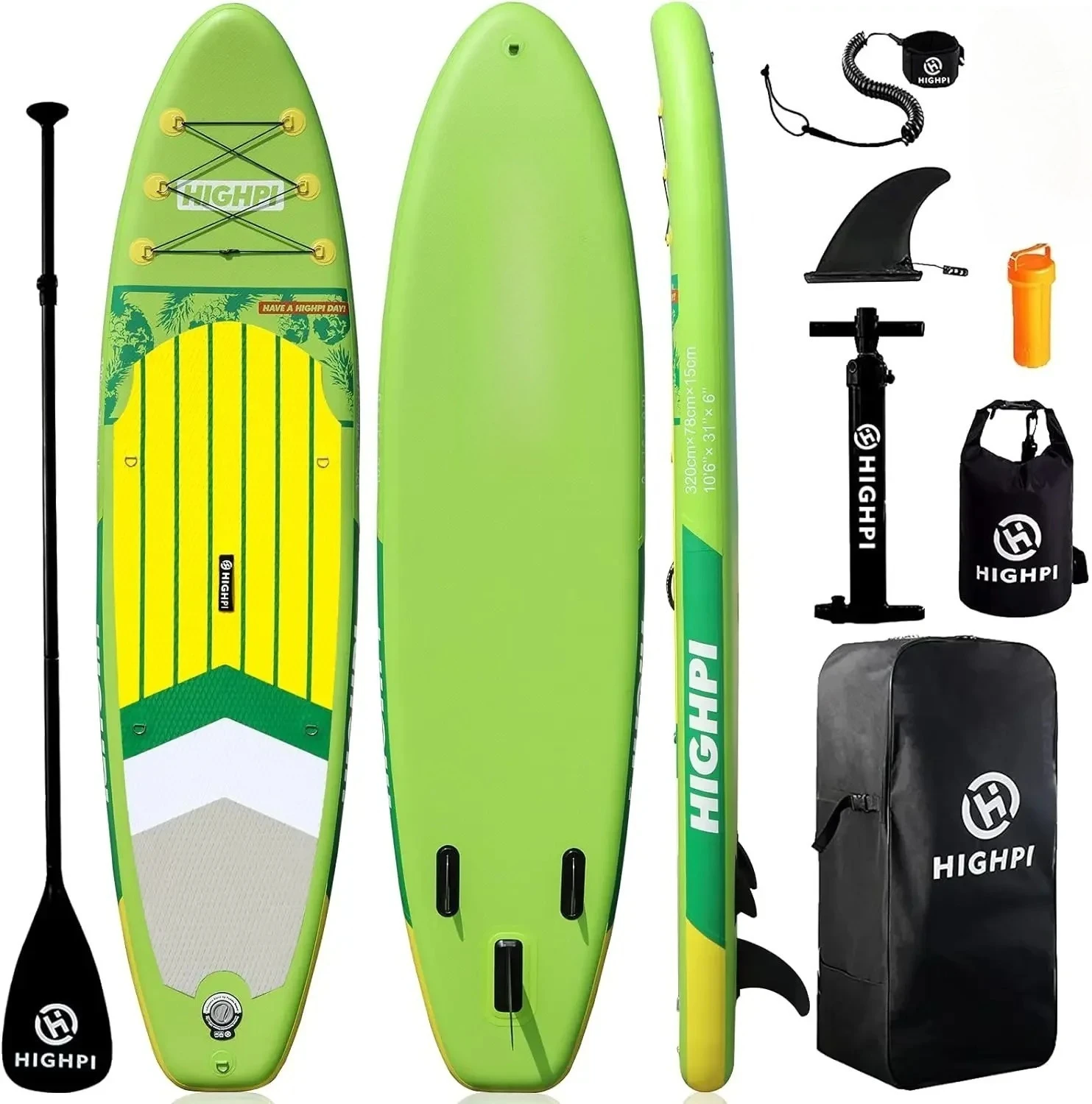 

tt Inflatable Stand Up Paddle Board 10'6''/11' Premium Accessories & Backpack, Wide Stance, Surf Control
