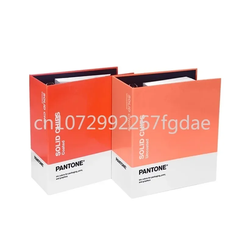 2 Books/set GP1606B C/U Color Chart/color Palette PANTONE Color Guide Coating and Non Coating Tearing 1867 Colors