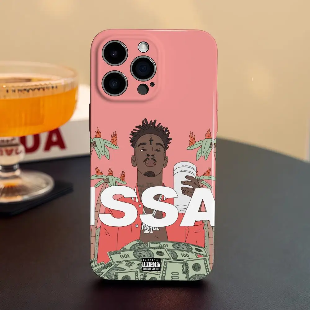 21 سافاج اسا ألبوم قضية الهاتف لسامسونج S25 24 23 22 الترا زائد لامعة HD غرامة ثقب السائل فيلم هارد شل #2