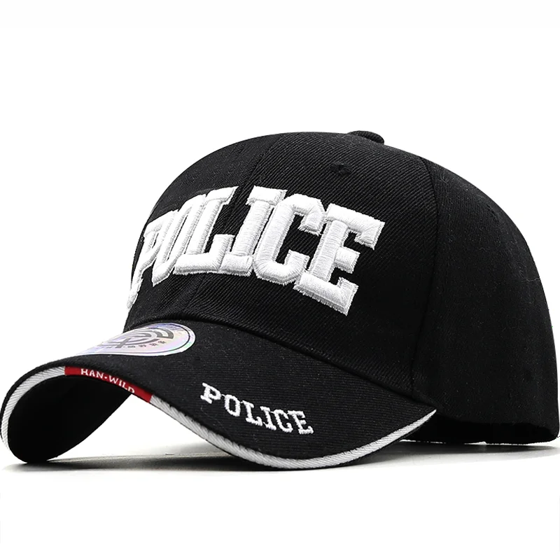 New POLICE Mens Tactical Cap SWAT Baseball Cap Men Gorras Para Hombre Women Snapback Bone Masculino Army Cap Letter