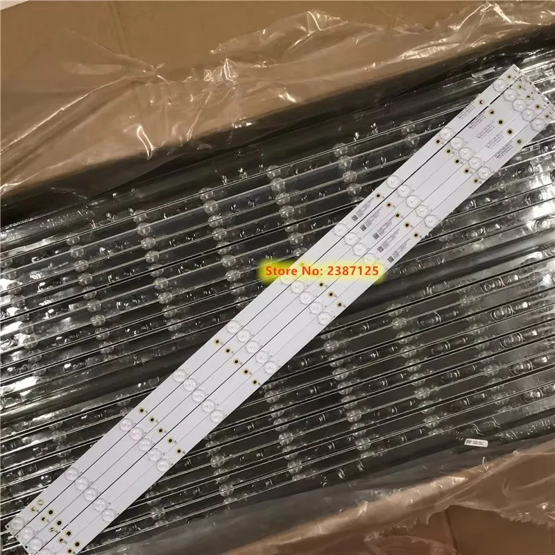 LED Backlight Strip 10Lamp LB-PF3528-GJD2P5C435X10-H B For 43PFF5752 43PFF3655 LE43AL88 43CH6000 42HFA3856 AOC LD43V02S T4301M