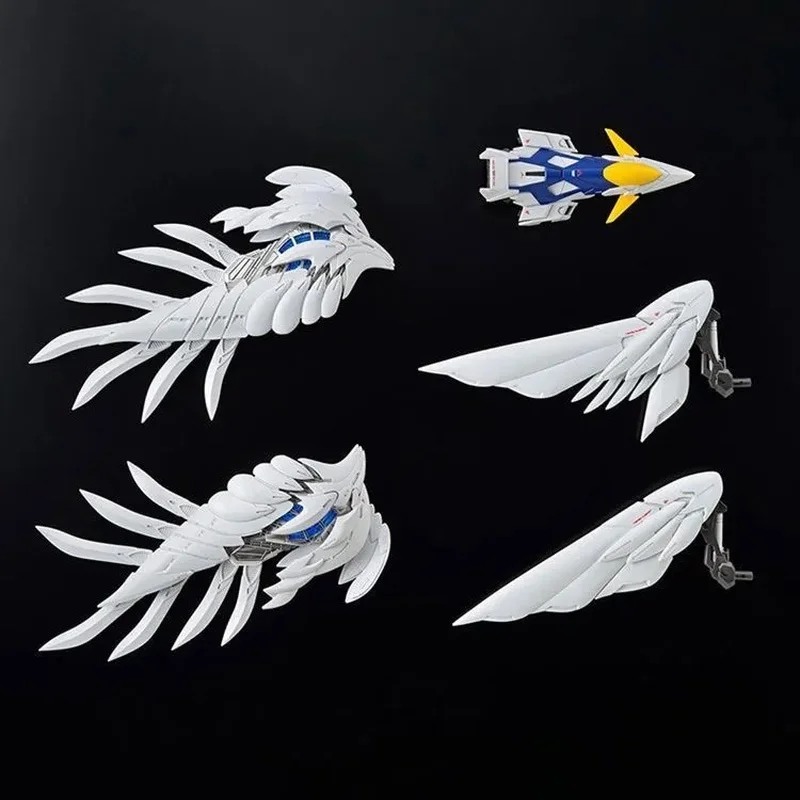 Zestaw do samodzielnego montażu modelu MGSD Wing Zero Custom EW Angel Feather-Drop Mech z naklejkami wodnymi, ozdoba na biurko, lalka, zabawka dla chłopca, prezent.