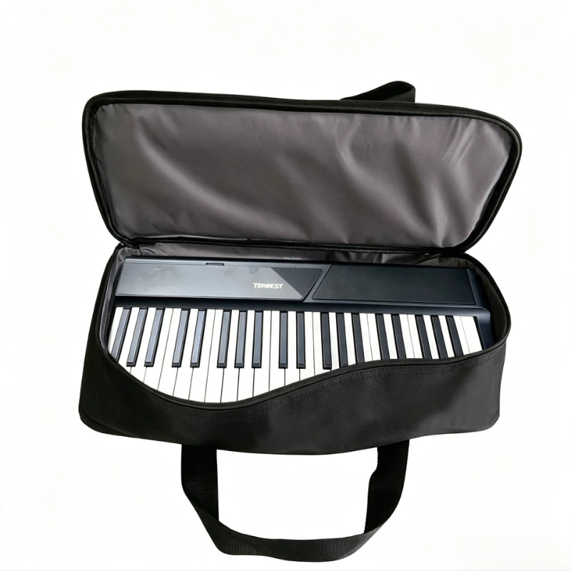 61 Key Fold Electronic Organ Bag Thicken Electronic Piano Storage Bag Portable Keyboard Backpack Musical Instrument Accessories