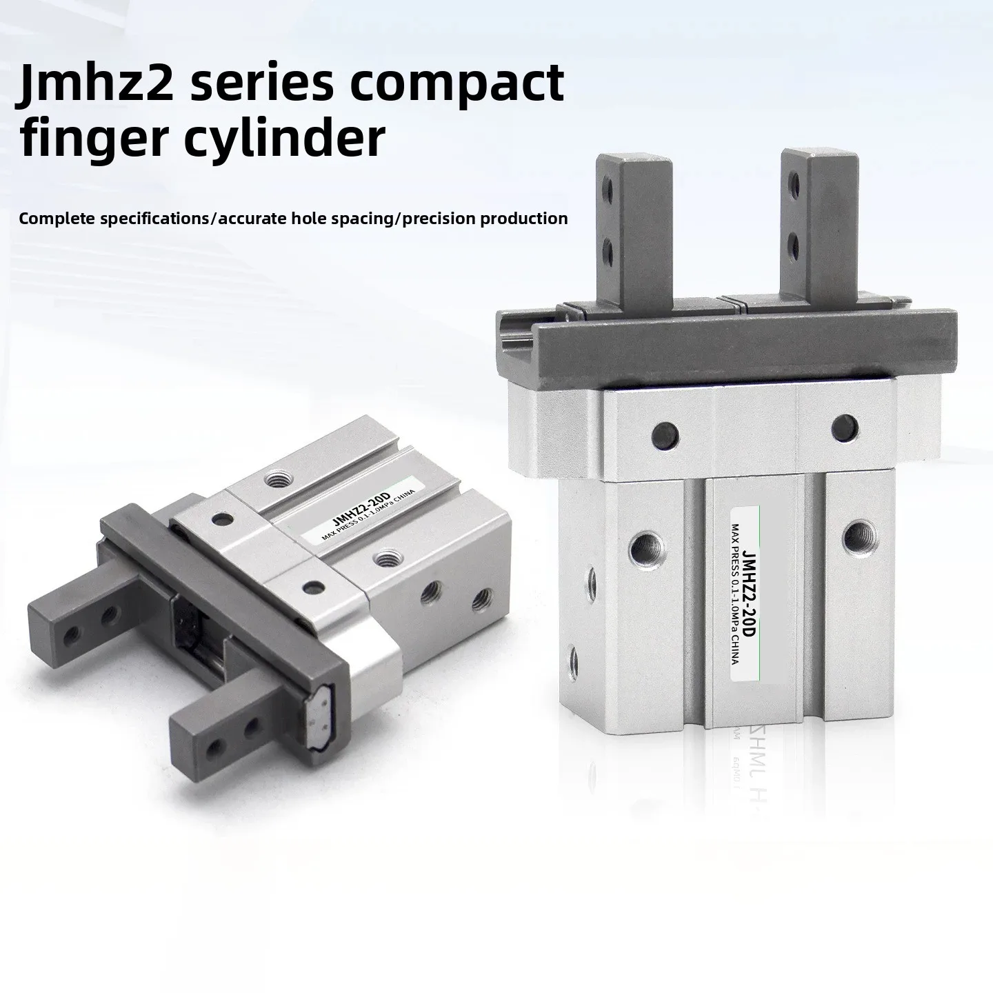 JMHZ2 Compact Parallel Gripper Finger Cylinder Space Saving Air Chuck 8D/12D/16D 8D1/12D1/16D1 8S/12S/16S 8S1/12S1