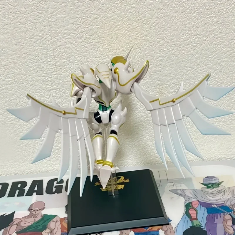 ในสต็อกของแท้อะนิเมะซีรีส์ Elemental Hero Flare Wingman Elemental Hero Shining Flare Wingman รูปเครื่องประดับของเล่น