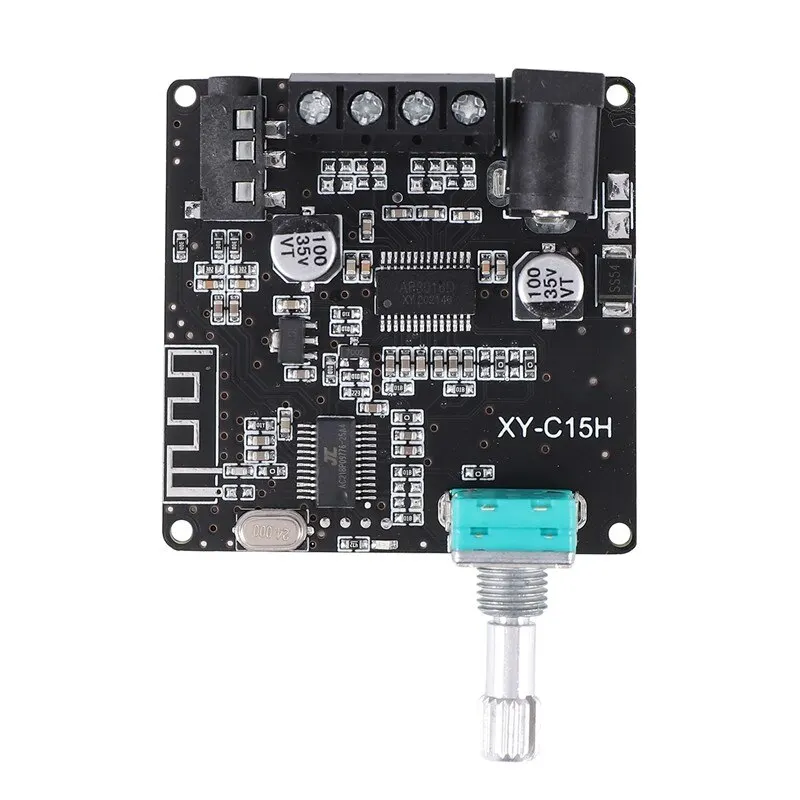 XY C15H MINI Bluetooth 5.0 Wireless Audio Digital Power Amplifiers Stereo Board 20Wx2 Bluetooth Amplificador App Control Amplify