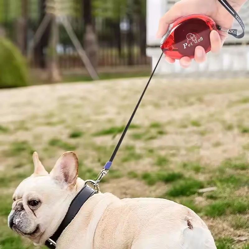 

2.5m Dog Skin Rope, Suitable For Small And Medium-sized Dogs And Cats, Automatic Retractable Towing Rope, Pet Outdoor Supplies