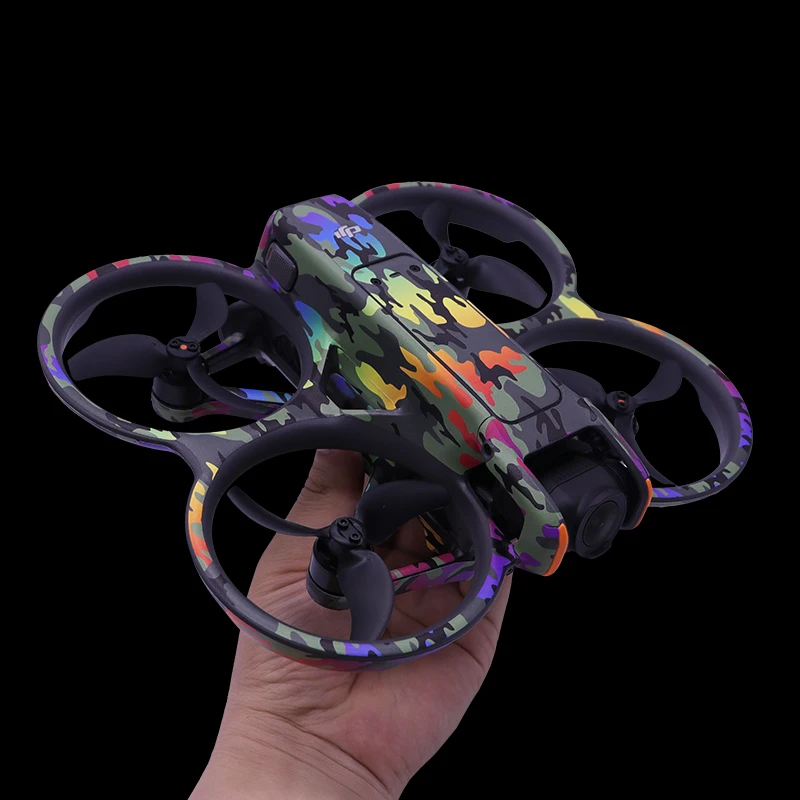 For DJI Avata 2 Stickers Drone Motion Rocker 3 Flight Glasses Goggles 3 Anti-scratch Protective Film Refit Decals Skin Accessory