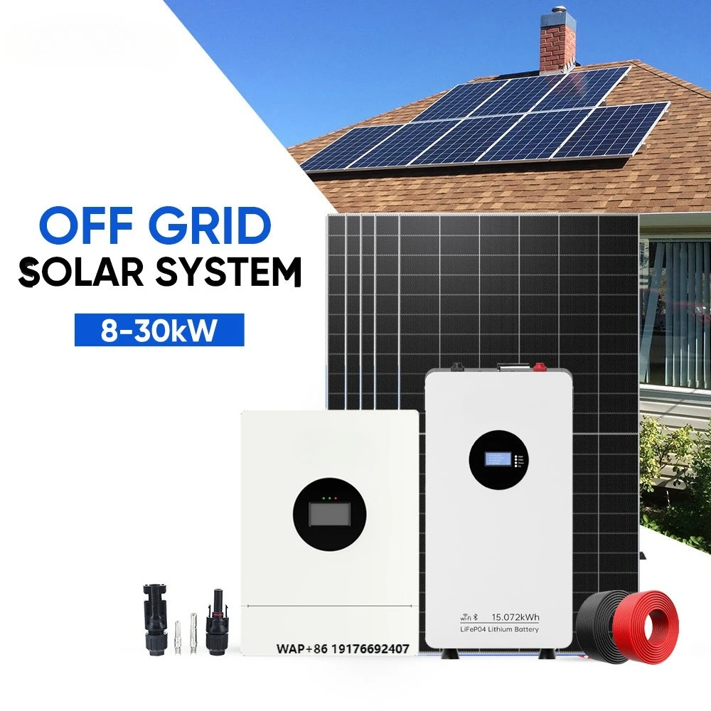 Lovsun Complete Solar System 8kw-30kw Single Phase Off Grid Solar System Split Phase Hybrid Solar System for Home