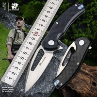 New D2 folding knife outdoor portable survival knife with high hardness