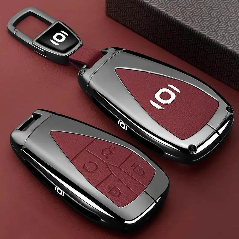 Чехол для ключей Changan Qiyuan A05 2025 года, специальная ароматизированная серия Q05 23-24-25, металлический корпус с застежкой для автомобильных ключей, мужской