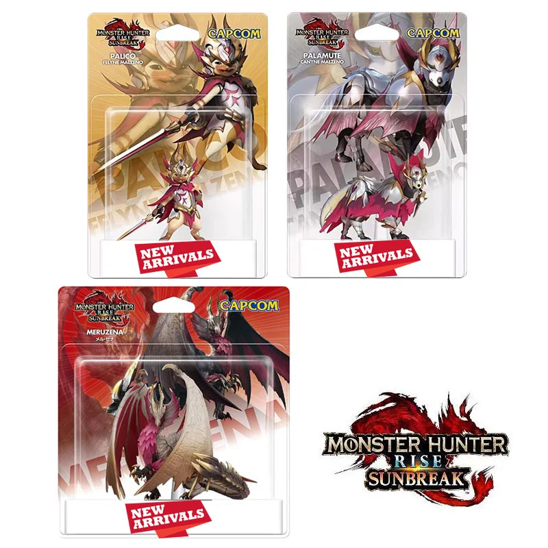 

ARTSWIFT Monster Hunter Rise Malzeno Palico Palamute Sunbreak Series Original Figure Asian Version Region Free
