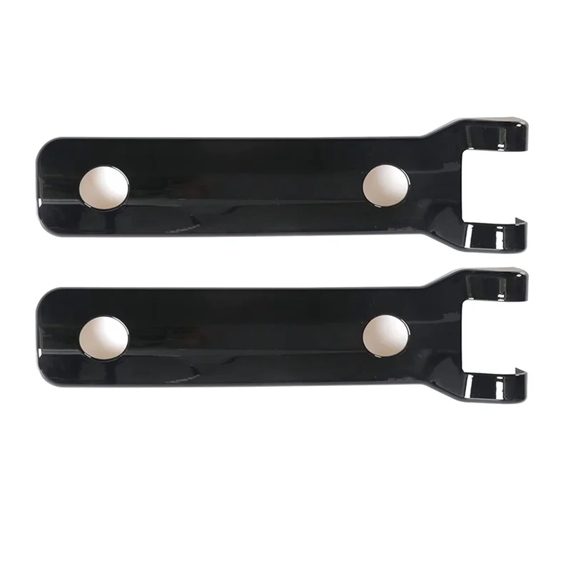 

Rear Door Tailgate Hinge Cover Trim Exterior Accessories for Ford Bronco 2021 2022 2023 Accessories (Black)