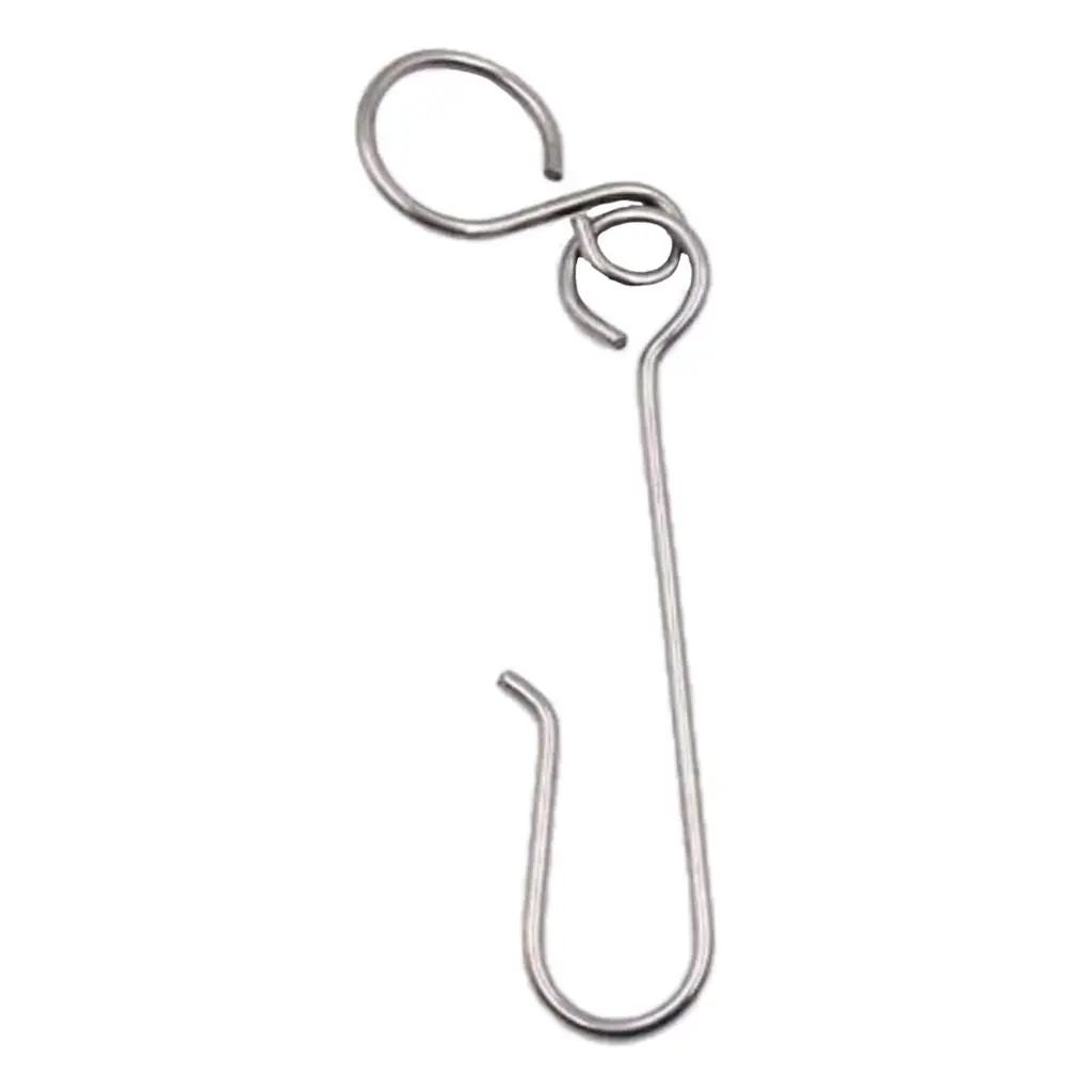 MAPP Torch Hose Holder Stainless Steel Belt Hook Safety Braze Blow Torch Clip for Welding Cylinder Tank