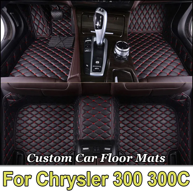 

Автомобильные коврики для Chrysler 300 300C 2004 ~ 2010 Нескользящие ковры Кожаные напольные коврики Коврики Автомобильные аксессуары Коврик против грязи 2008