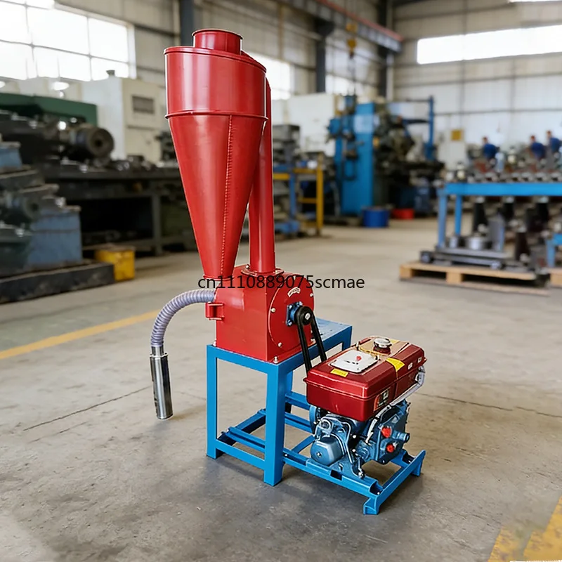 Diesel engine self-priming corn grinder grain seasoning mill multi-functional large